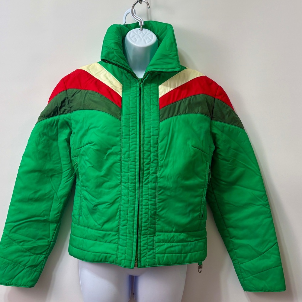 SWEET COLORWAY VINTAGE‎ SKYR BY SCANDIA RETRO SKI JACKET WOMEN'S SIZE XL